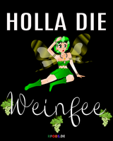 Holla die Weinfee - w - Ladies Premium Shirt