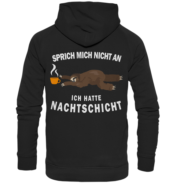 Faultier - Nachtschicht - Basic Unisex Hoodie