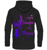 Aber Schwestern im Herzen - Basic Unisex Hoodie