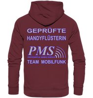 PMS 2.5 - Geprüfte Handyflüsterin - Organic Basic Hoodie