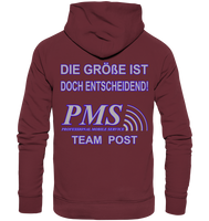 PMS 2.1 - Die Größe ist doch entscheidend! - Organic Basic Hoodie