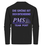 PMS 2.1 - Die Größe ist doch entscheidend! - Organic Sweatshirt