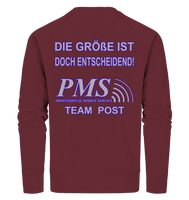 PMS 2.1 - Die Größe ist doch entscheidend! - Organic Sweatshirt