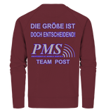 PMS 2.1 - Die Größe ist doch entscheidend! - Organic Sweatshirt