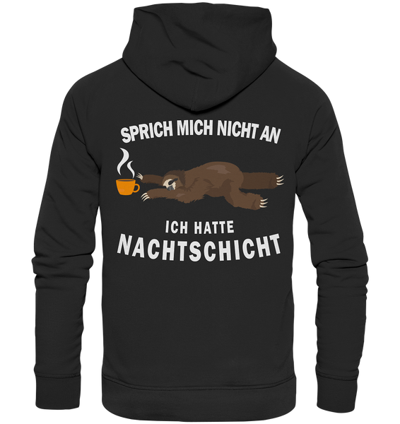 Faultier - Nachtschicht - Premium Unisex Hoodie