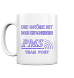 PMS 2.1 - Die Größe ist doch entscheidend! - Tasse glossy