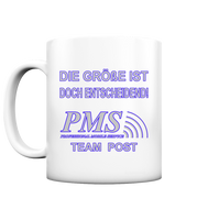 PMS 2.1 - Die Größe ist doch entscheidend! - Tasse matt