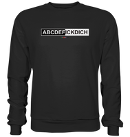 BC - ABCDEFICKDICH - Basic Sweatshirt