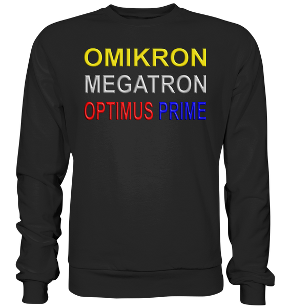 DELTA-OMIKRON-OPTIMUS PRIME - 2 - Basic Sweatshirt