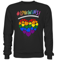 Pride Day - Love wins 001 - Basic Sweatshirt