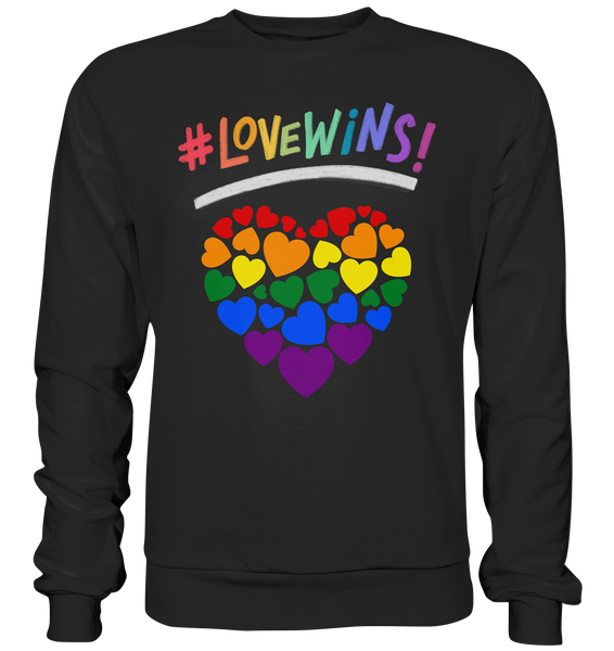 Pride Day - Love wins 001 - Basic Sweatshirt