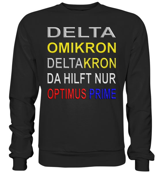 DELTA-OMIKRON-DELTAKRON - 3 - Basic Sweatshirt