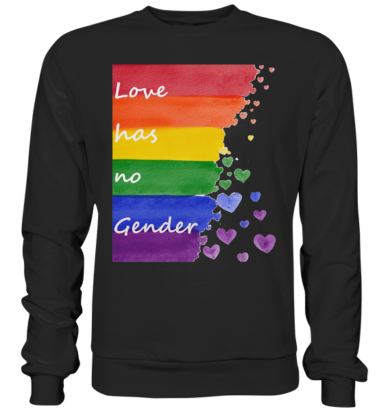 Pride Day - Love has no Gender 001 - Basic Sweatshirt