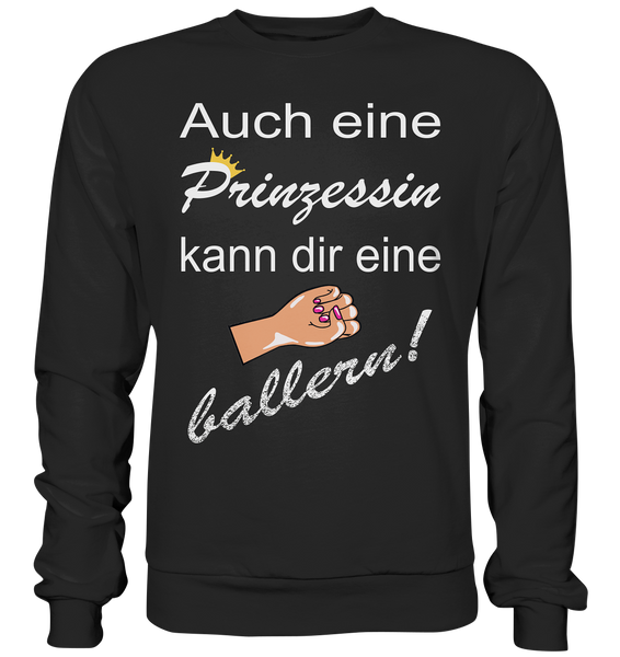 FRECH? - Neee verbal überlegen! Kopie - Basic Sweatshirt