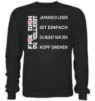 Japanisch lesen ist einfach... - Basic Sweatshirt