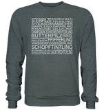 Sweatshirt - Pilzsorten - w - Basic Sweatshirt