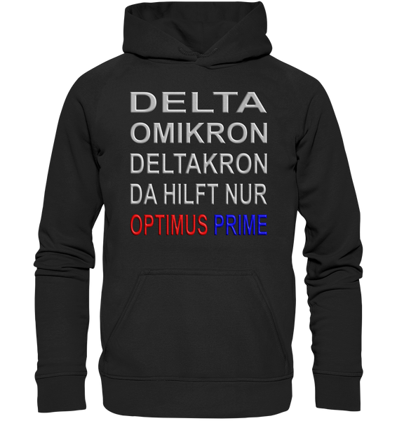 DELTA-OMIKRON-DELTAKRON - 4 - Basic Unisex Hoodie