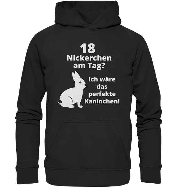 Black Collection - 18 Nickerchen am Tag - Basic Unisex Hoodie