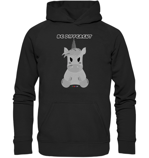 BC - Be Different - Unicorn - Basic Unisex Hoodie XL