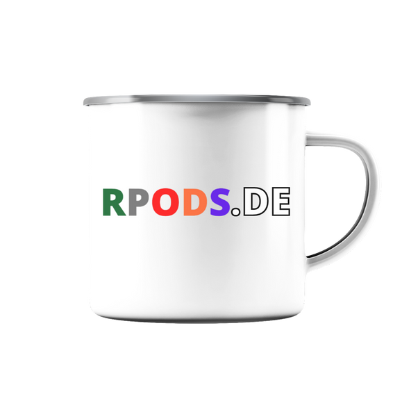 RPODS.DE - Merch - 001 - Emaille Tasse