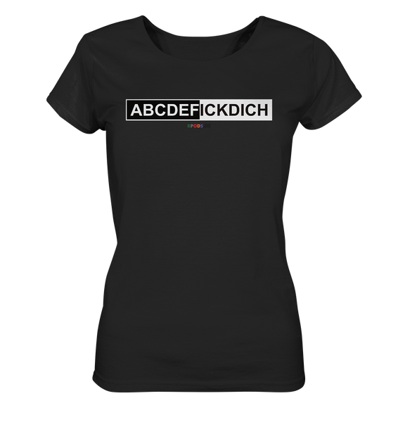 BC - ABCDEFICKDICH - Ladies Organic Shirt