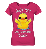 DUCK YOU! - Ladies Organic Shirt