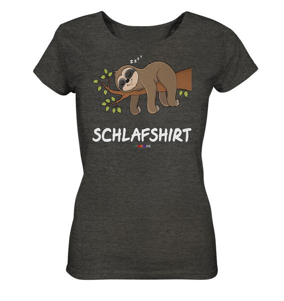 Schlafshirt - w - Ladies Organic Shirt (meliert)