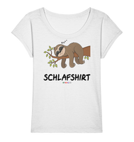 Schlafshirt - s - Ladies Organic Slub Shirt