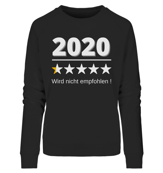 Black Collection - 2020 - wird nicht empfohlen! - Ladies Organic Sweatshirt