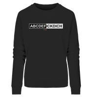 BC - ABCDEFICKDICH - Ladies Organic Sweatshirt