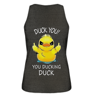 DUCK YOU! - Ladies Organic Tank-Top