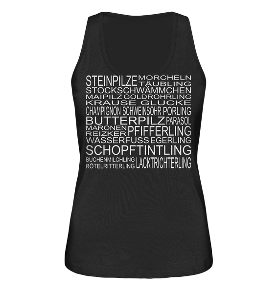 Black Collection - Pilzsorten - Ladies Organic Tank-Top