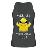 DUCK YOU! - Ladies Organic Tank-Top