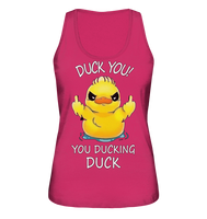 DUCK YOU! - Ladies Organic Tank-Top