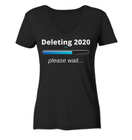 Black Collection - Deleting 2020 - Ladies Organic V-Neck Shirt