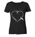 Black Collection - Friseur # 1 - Ladies Organic V-Neck Shirt