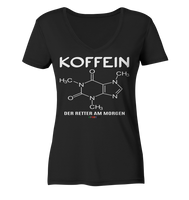 BC - Koffein - Ladies Organic V-Neck Shirt