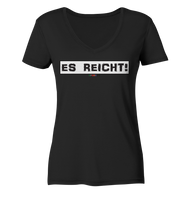 BC - Es Reicht! - Ladies Organic V-Neck Shirt