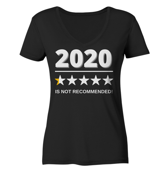 Black Collection - 2020 - is not recommended! - Ladies Organic V-Neck Shirt