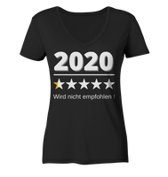 Black Collection - 2020 - wird nicht empfohlen! - Ladies Organic V-Neck Shirt