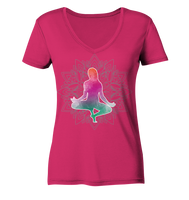 Joga-001 - Ladies Organic V-Neck Shirt