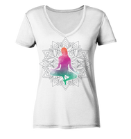 Joga-001 - Ladies Organic V-Neck Shirt