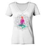 Joga-001 - Ladies Organic V-Neck Shirt