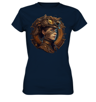 Steampunk Girl 17 - Ladies Premium Shirt