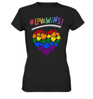 Pride Day - Love wins 001 - Ladies Premium Shirt