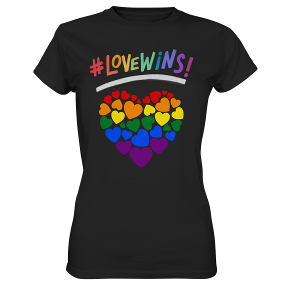 Pride Day - Love wins 001 - Ladies Premium Shirt