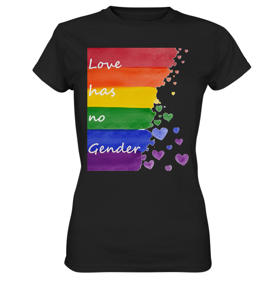 Pride Day - Love has no Gender 001 - Ladies Premium Shirt