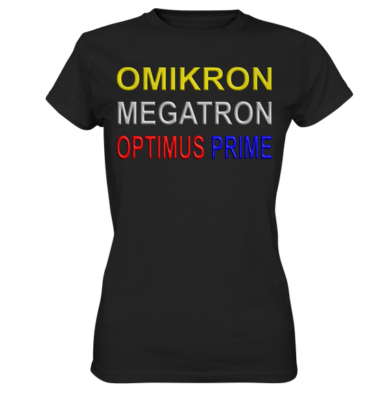 DELTA-OMIKRON-OPTIMUS PRIME - 2 - Ladies Premium Shirt