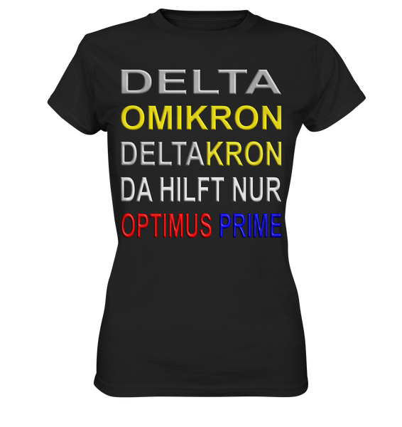 DELTA-OMIKRON-DELTAKRON - 3 - Ladies Premium Shirt