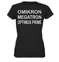 DELTA-OMIKRON-OPTIMUS PRIME - 1 - Ladies Premium Shirt